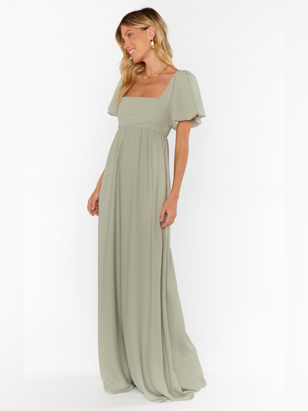 Show Me Your MuMu Nora Maxi Dress - Moss